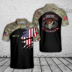 Custom Name US Army H121 Long Range Surveillance Polo Shirt