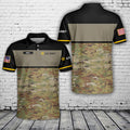 Custom Name US Army Polo Shirt