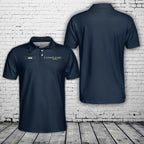 Custom Name US Coast Guard Retired Polo Shirt