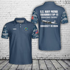 Custom Name US Navy Lockheed P-3C Orion Of VP-8 Polo Shirt