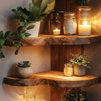Custom Size Live Edge Wood For Livingroom CFSHCH008