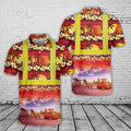 Highway Construction Tropical Polo Shirt