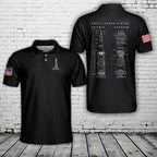 NASA Artemis SLS Moon Polo Shirt