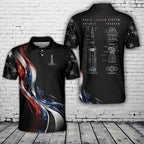 NASA Artemis SLS Moon Polo Shirt