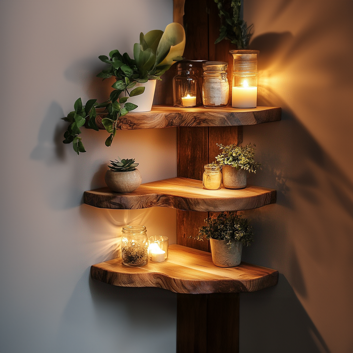 Custom Size Live Edge Wood For Livingroom CFSHCH008