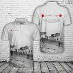 Remembrance Day Lest We Forget Polo Shirt