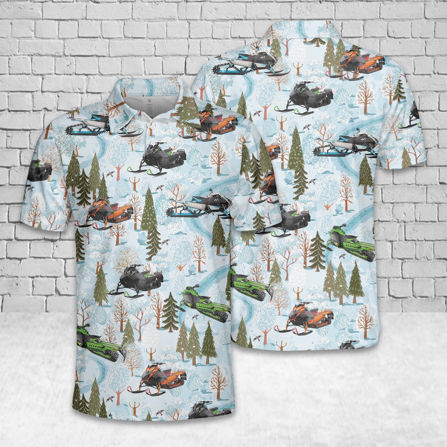 Snowmobiles Polo Shirt