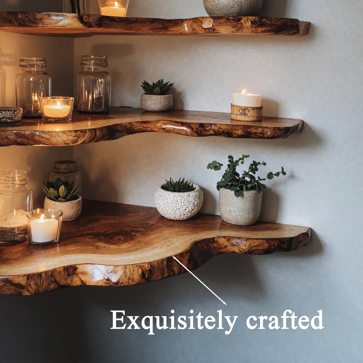 Custome Floating Shelf Corner Book CFSHCH001