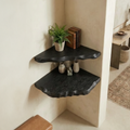 Organic Rustic Corner Shelf For Entryway And Hallway CFSHCH019