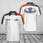 US Army 173rd Airborne Brigade Jump Wings Polo Shirt