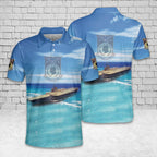 US Navy USS Forrestal (CVA-59) Polo Shirt