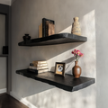 Rustic Modern Live Edge Shelf Living Room Or Bedroom WFSHCH024