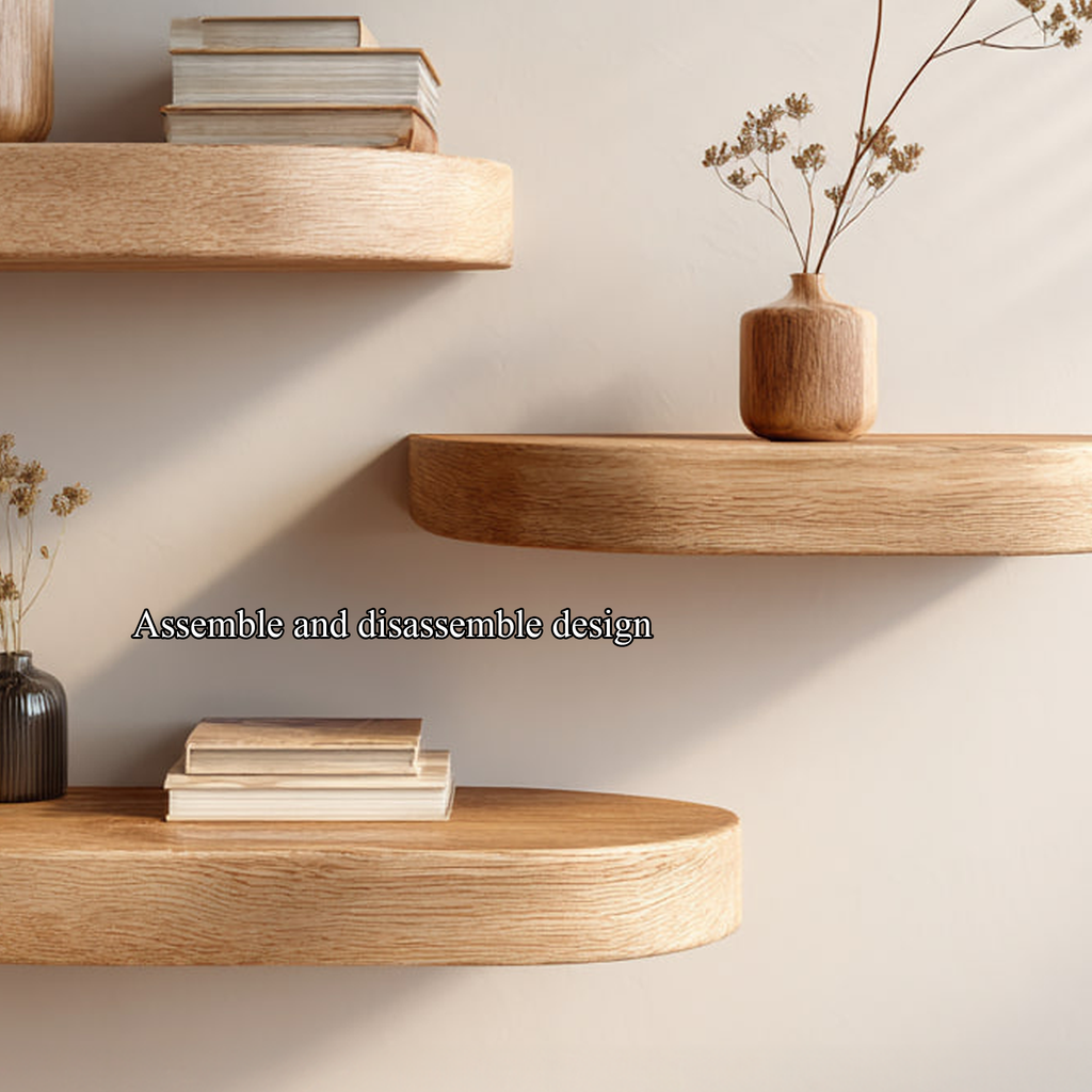 Mid Century Floating Shelf Entryway And Living Room WFSHCH007