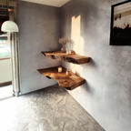 Rustic Floating Wall Shelf Dining Room CFSHCH020