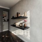 Rustic Modern Live Edge Shelf Living Room Or Bedroom WFSHCH024