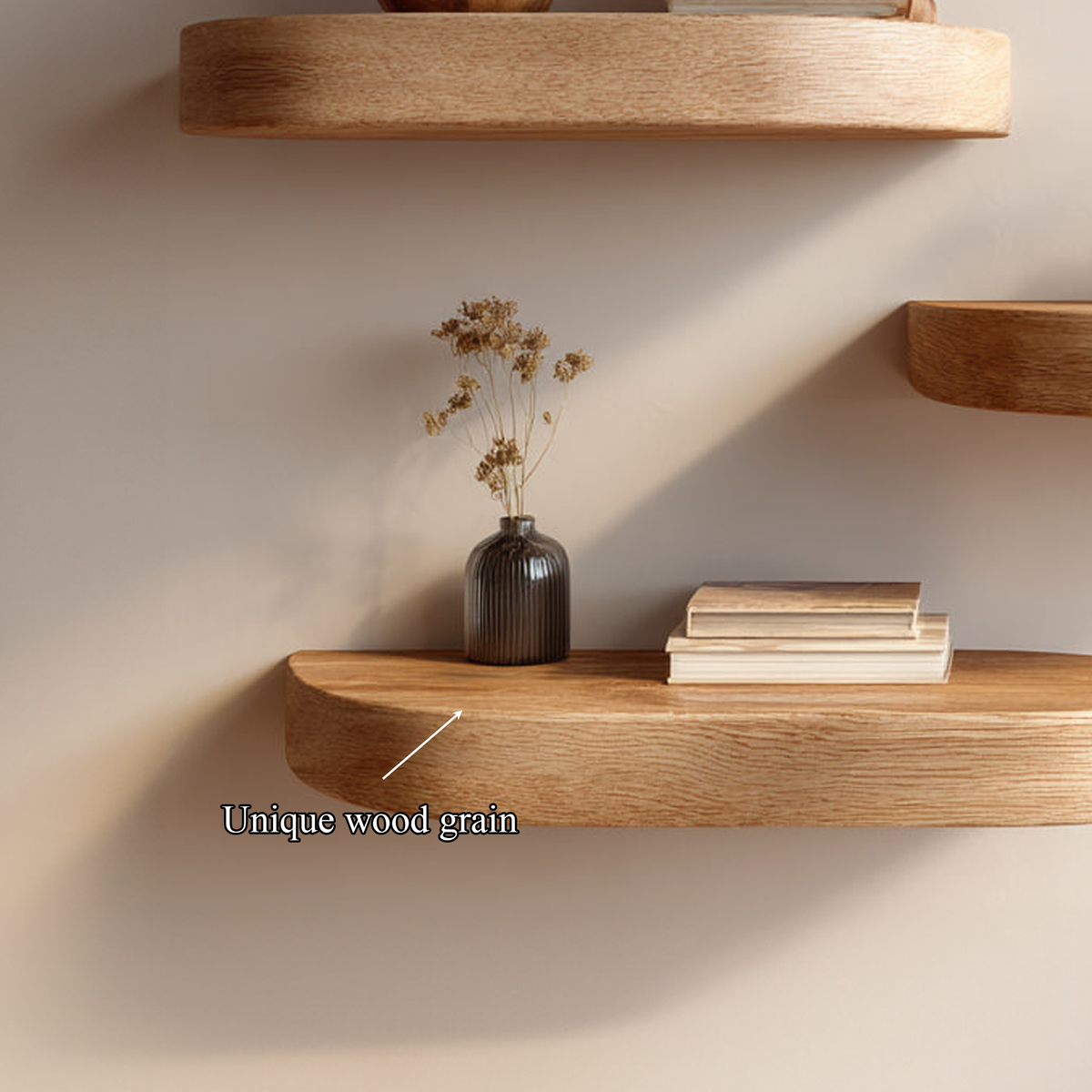 Mid Century Floating Shelf Entryway And Living Room WFSHCH007