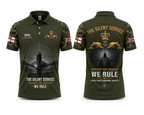 Royal Navy The Silent Service Polo Shirt - Royal Navy Submarine Service Veteran Gift