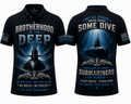 Brotherhood Of The Deep Polo Shirt - US Navy Submariner Veteran Apparel