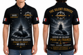 The Silent Service Beneath The Surface We Rule French Navy Submarine Polo Shirt