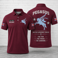 British Airborne Pegasus Elite Custom Call Sign Polo Shirt