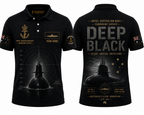 Royal Australian Navy Submarine Service Deep Black Polo Shirt - Military Veteran Gift