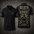 AH-64 Apache Air Assault Hunt Them Before They Hunt You Polo Shirt