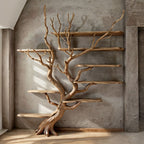 Tree Bookshelf Driftwood Branch Floating Bookshelf