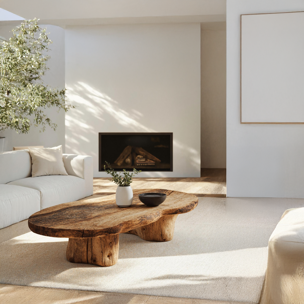 Vintage Style Wooden Coffee Table For Cozy Spaces CTHCH005