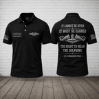 Custom U.S. Submarine Force Polo Shirt - The Right To Wear The Dolphins