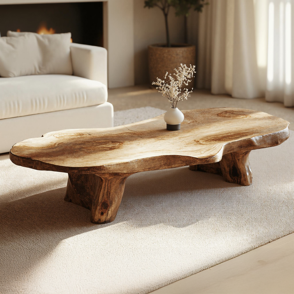 Handcrafted Coffee Table Unique Coffee Table CTHCH006