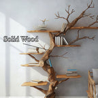 Rustic Tree Branch Floating Shelves Nursery Bookshelf