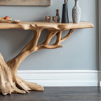Live Edge Console Table Unique Handcraft CTHCH-010