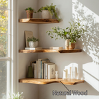 Handcrafted Corner Bookshelf Indoor Design Ideas CFSHCH005
