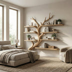 Driftwood Branch Shelf Floating Shelf Wall Mouted