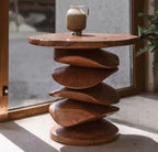 Sculptural Side Table For Living Room Corner Or Balcony ETHCH003