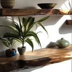 Floating Wall Shelf Wood Shelves WFSHCH008