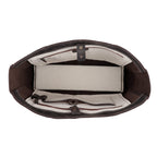 Carmel Leather Tote Bag, Durable Women Tote for Toiletries or Electronic Devices, Handcrafted High Quality Shoulder Laptop Tote