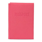 Personalized Top Grain Leather Passport Case and Card Holder with Name Tag, Hand Crafted Travel Wallet, Unisex Vintage Style Passport Cover