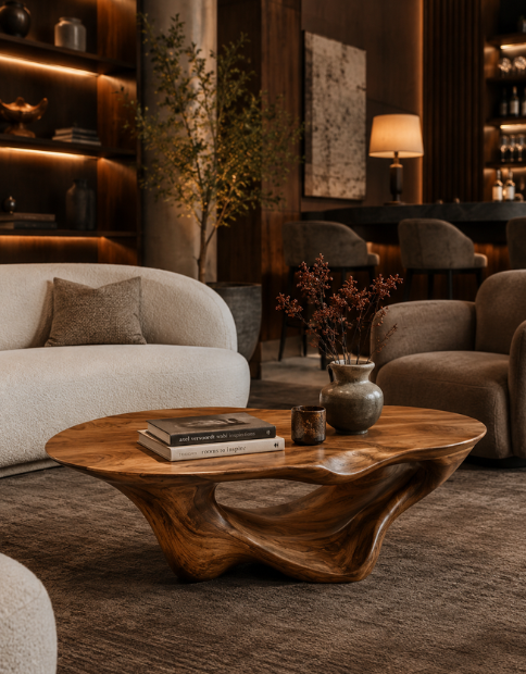 Farmhouse Coffee Table For Traditional Room Design CTHCH023