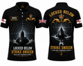 Custom Name Royal Navy Strike Unseen Polo Shirt - Silent Service Apparel