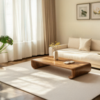 Minimalist Wood Coffee Table Sitting Room Modern Simplicity CTHCH014