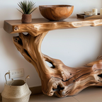 Narrow Console Table Solid Wood CTHCH-018