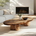 Vintage Style Wooden Coffee Table For Cozy Spaces CTHCH005