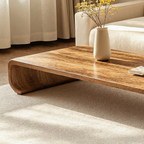 Minimalist Wood Coffee Table Sitting Room Modern Simplicity CTHCH014