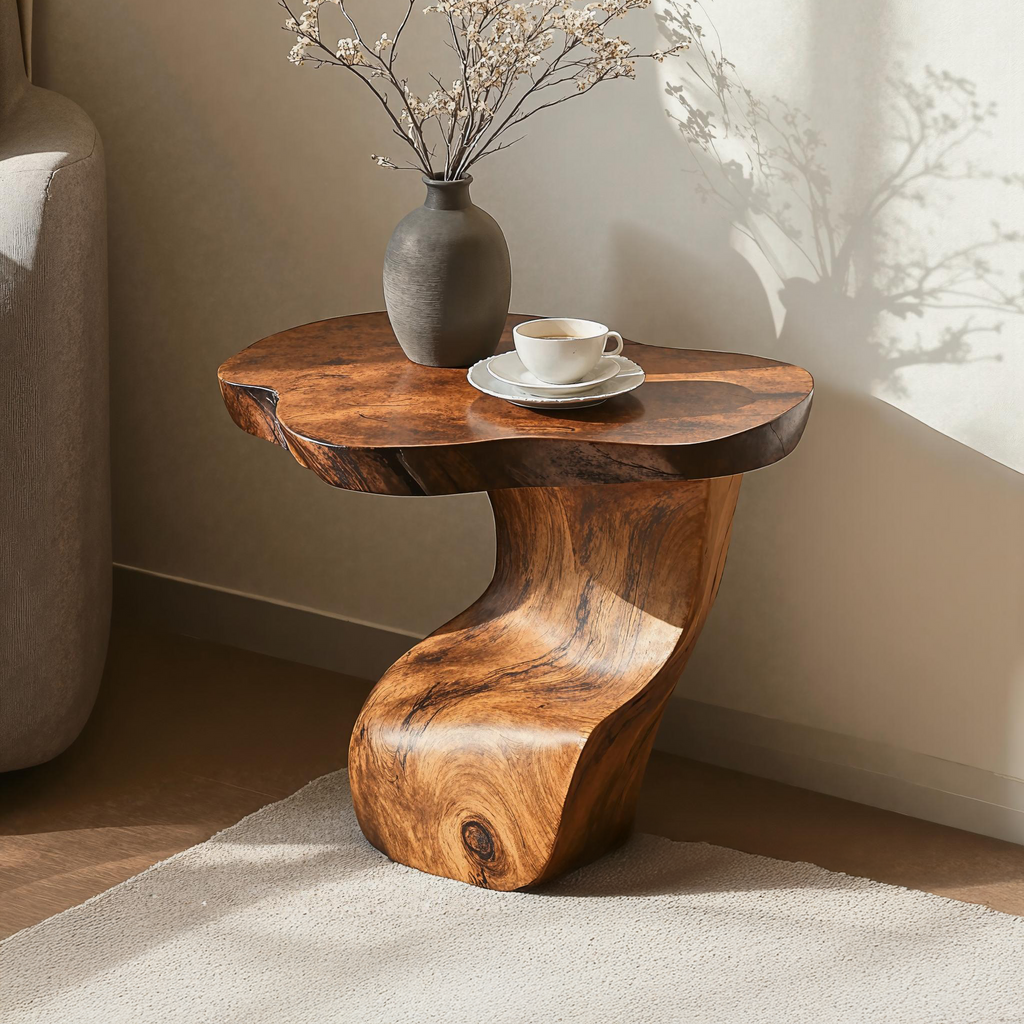 Modern Wood End Table For A Functional And Stylish Living Area ETHCH007