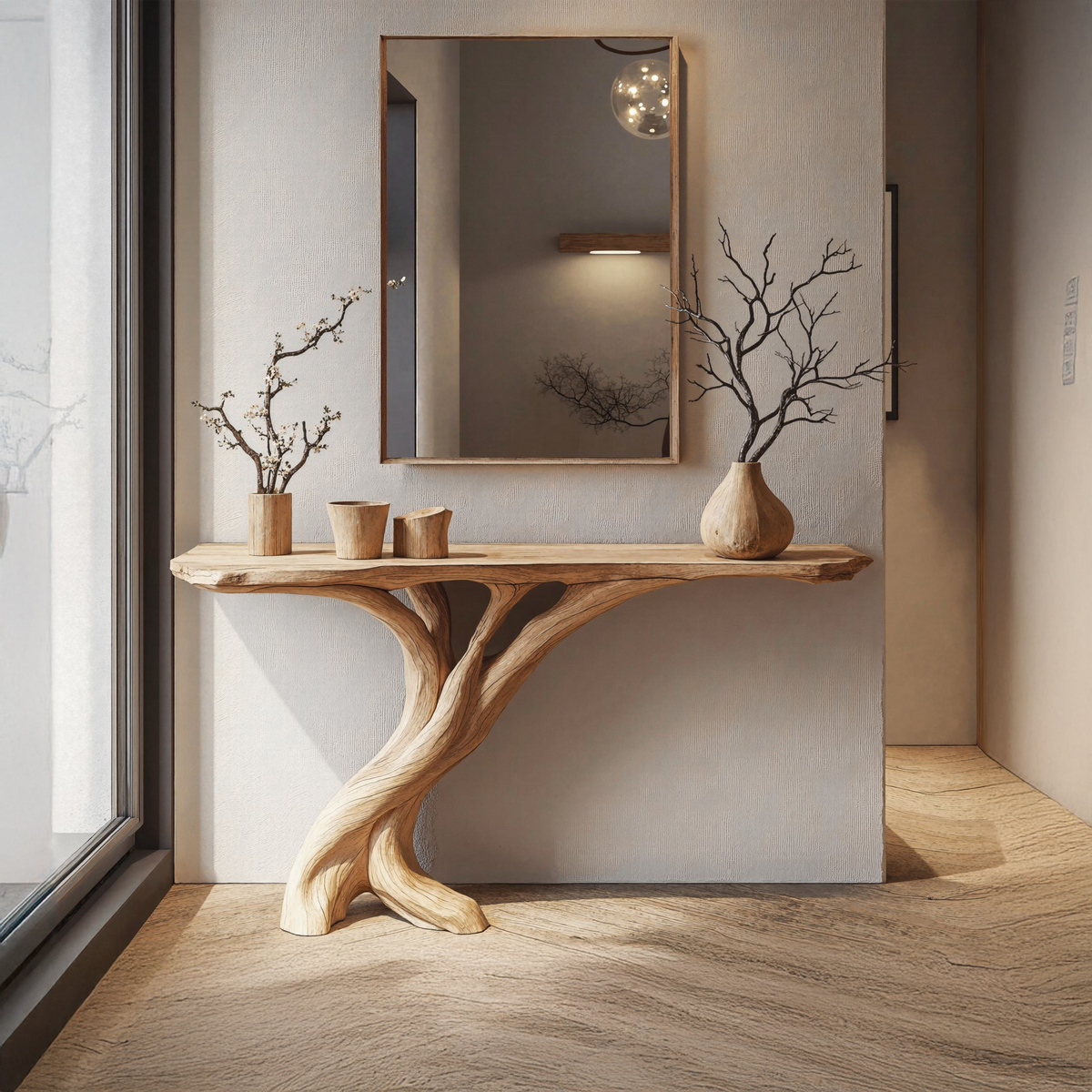 Narrow Console Table Side Table Unique Design CTHCH-020