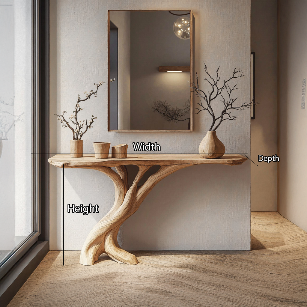 Narrow Console Table Side Table Unique Design CTHCH-020
