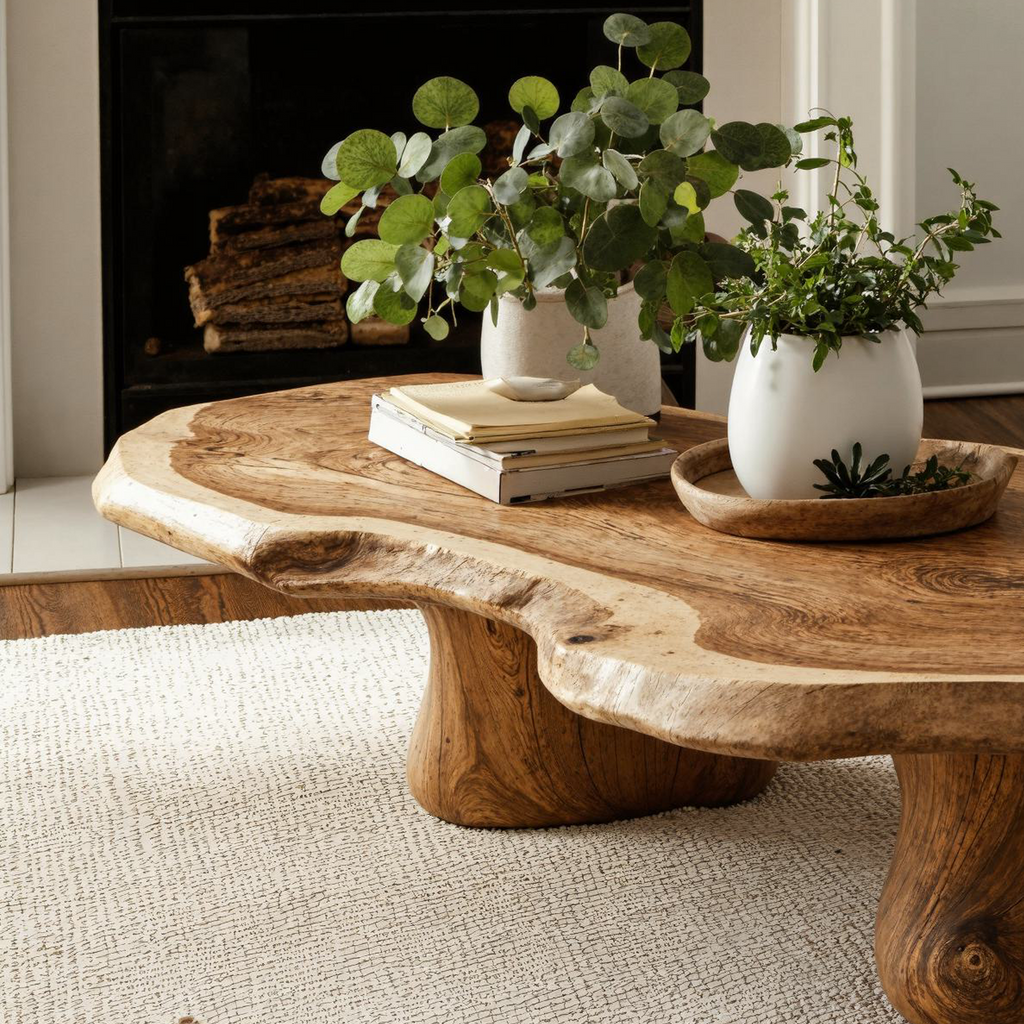 Modern Wood Coffee Table CTHCH001