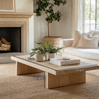 Living Edge Oak Coffee Table CTHCH008