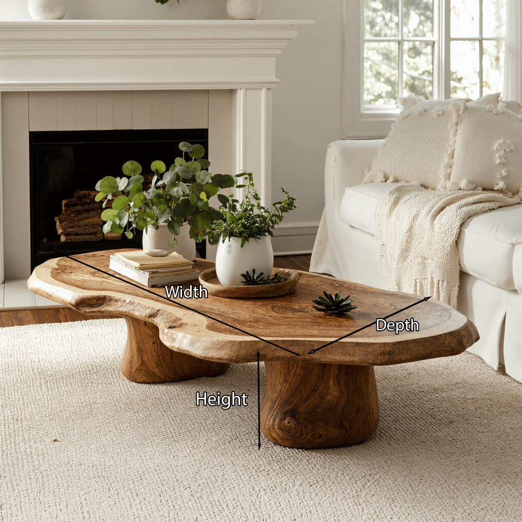 Modern Wood Coffee Table CTHCH001